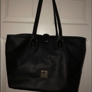 Dooney & Bourke Large Laptop Tote- Black
